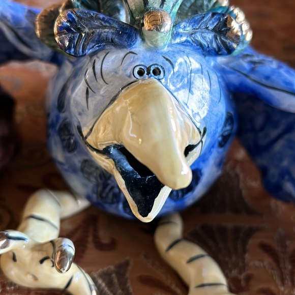 Heather Goldminc 2000 Blue Sky Clayworks South Bird - Picture 5 of 13